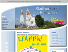 Tablet Screenshot of fdp-eschweiler.de